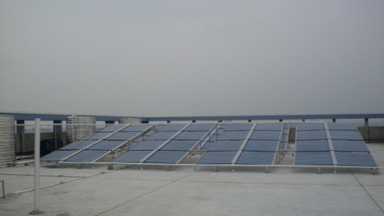 沐足热水工程—太阳能热水器