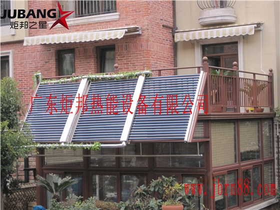 上海别墅太阳能+空气能热水工程 上海别墅太阳能+空气能热水工程