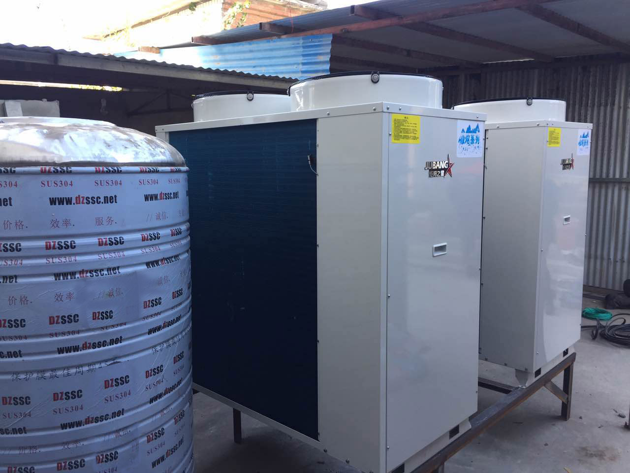 保定易县某用户空气源热泵冷暖工程案例 保定易县某用户空气源热泵冷暖工程案例